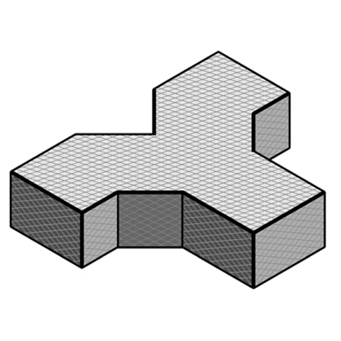 T CLIMAVER rectangular ramificación doble