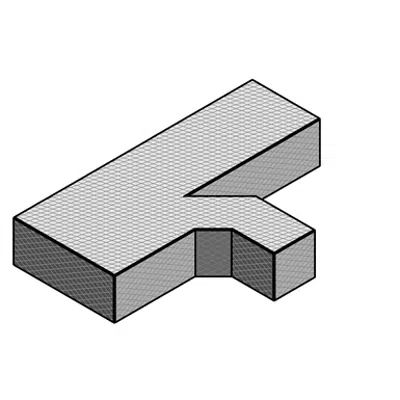 imazhi i CLIMAVER Rectangular T Simple Ramification