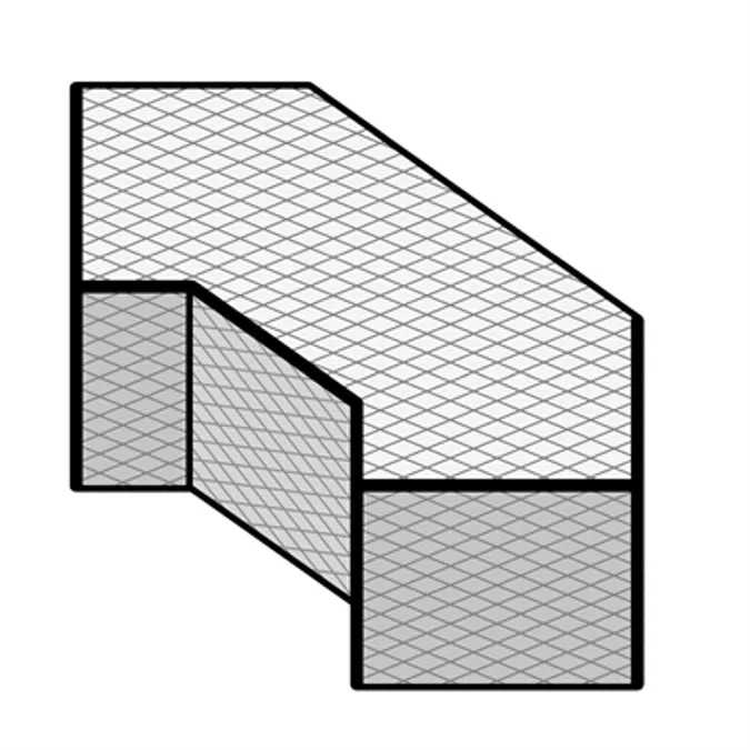 CLIMAVER Rectangular Beveled Elbow 