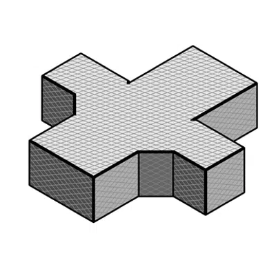 Obrázek pro CLIMAVER Rectangular Triple Ramification Cross