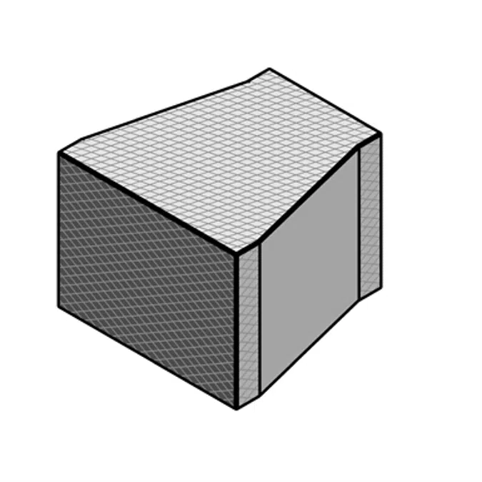 CLIMAVER Rectangular Reducer to one lateral face in U  