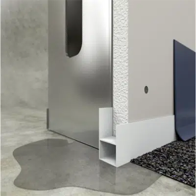 kép a termékről - Waterguard – 1/2" Tall Drywall Protection and Support