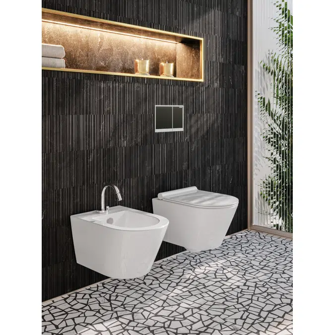 Zero 50X37 Wall-Hung Bidet