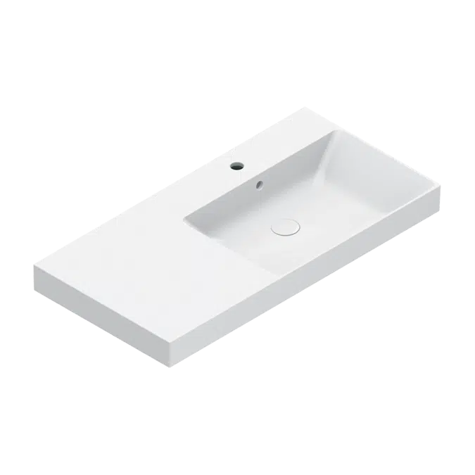 Zero 100x50 R (Right Sink) Basin