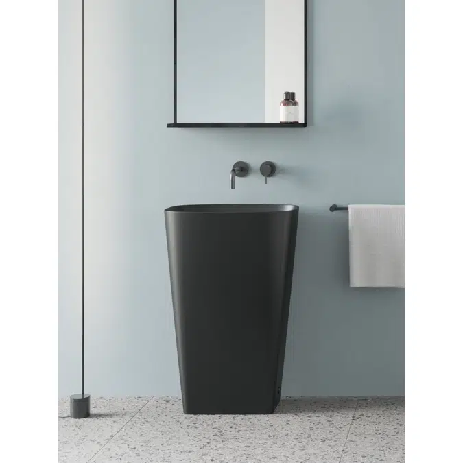 GREEN 55x38 h85 Freestanding (Wall Waste)