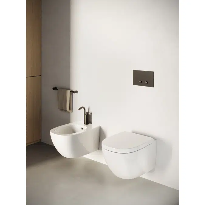 ALVEA 54X36 wall-hung WC