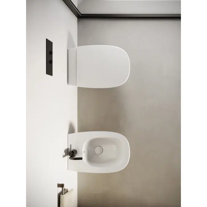 ALVEA 54X36 wall-hung WC