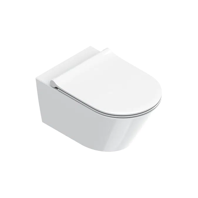 Zero 55X35 NewFlush Wall-Hung WC