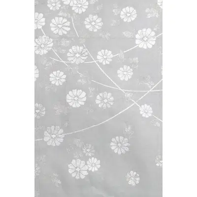 Image for Fabric with Small chrysanthemum design KOGIKU [ 小菊 ]