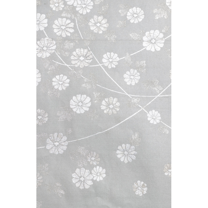 Fabric with Small chrysanthemum design KOGIKU [ 小菊 ]