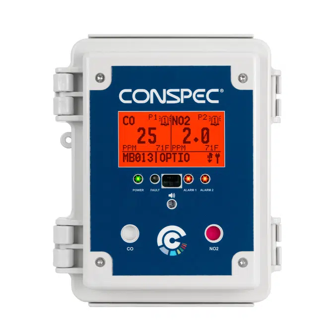 Optio PGM Ventilation Controller for CO / NO2 Safety