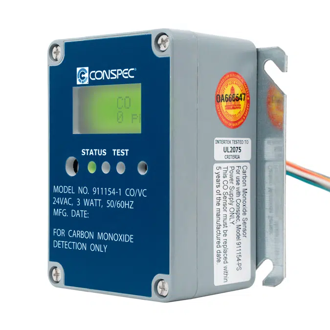 911154-1 CO/VC CO Monitor & Ventilation Controller