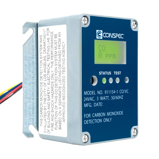 911154-1 CO/VC CO Monitor & Ventilation Controller