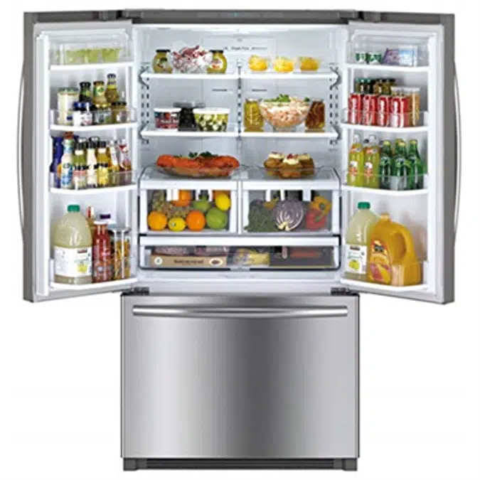 Daewoo RFS-26ABT French Door Bottom Mount Refrigerator