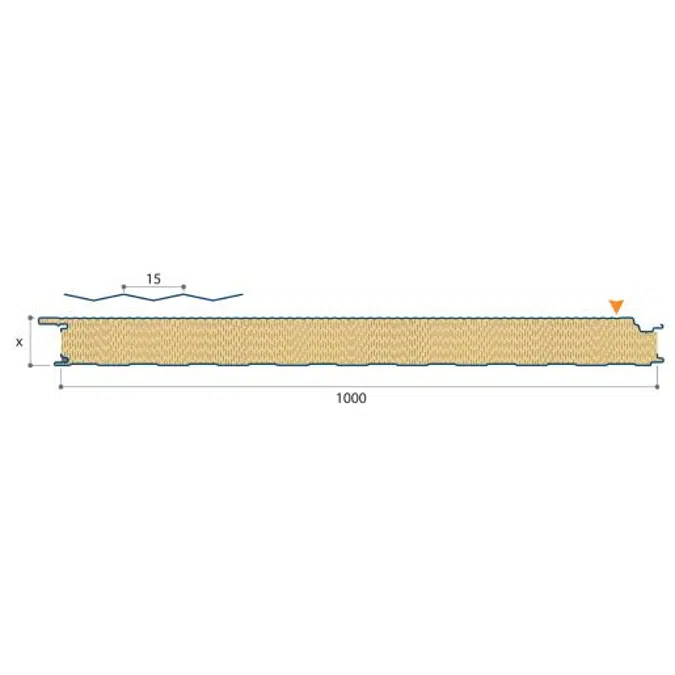 JI Vulcasteel Wall 1000VB (Micro Liniert)