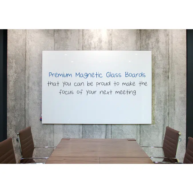 VisuGlass® Magnetic Glass Markerboards