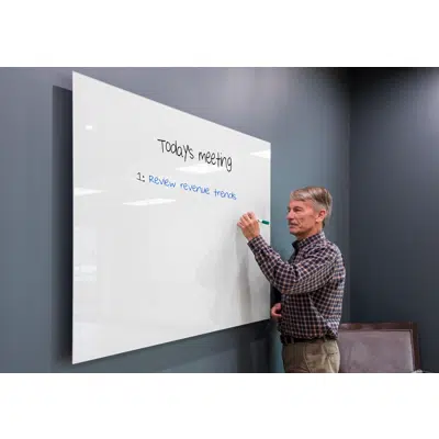 billede til VisuGlass® Magnetic Glass Markerboards