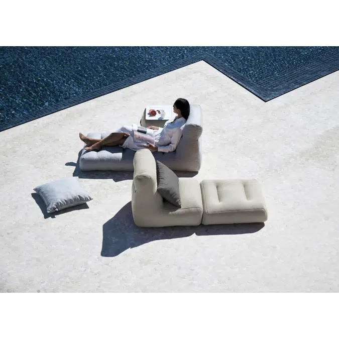 Sit Pool 1/2 Seat - Outdoor Furniture Sofa