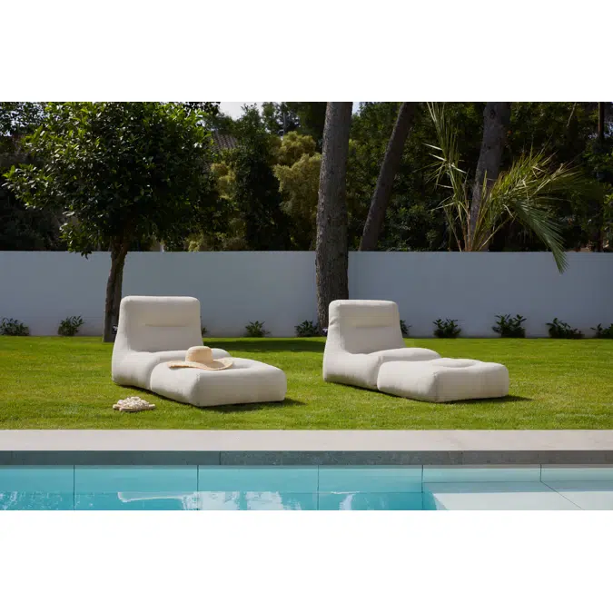 Sit Pool 1/2 Seat - Outdoor Furniture Sofa