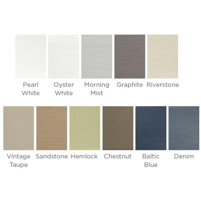 Vignette Collection - Double 4" Siding