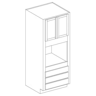 Image for Oven Cabinet - ADA - 24" Deep