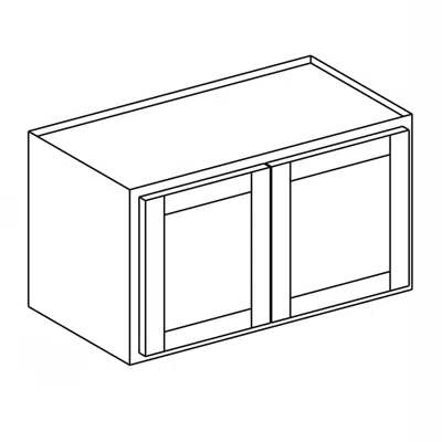 Image for Wall Cabinet - 12" - 15" High - 12" Deep