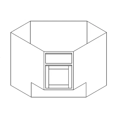 Image for Universal Design - Base Cabinet - Corner Sink