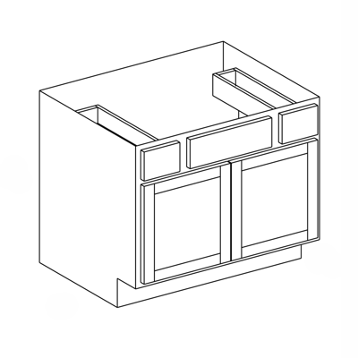 BIM objects - Free download! double vanity | BIMobject