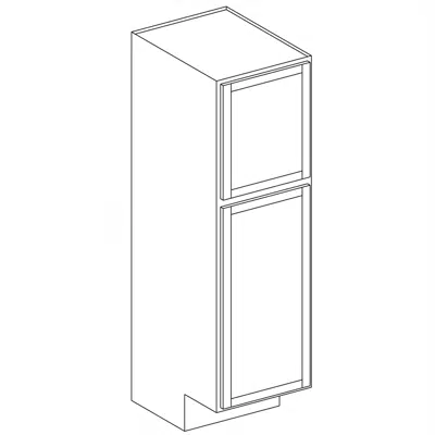 изображение для Utility Cabinet - ADA - 24" Deep