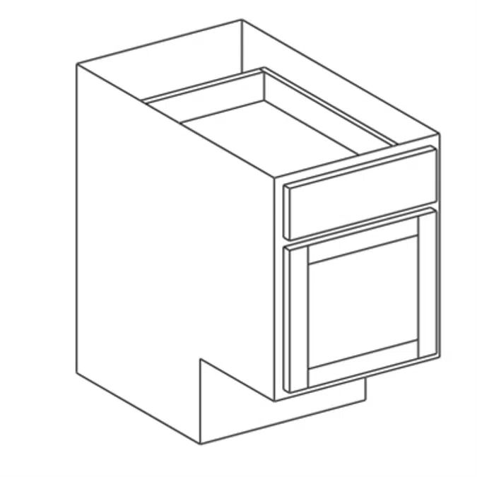 Base Cabinet - ADA - 24" Deep