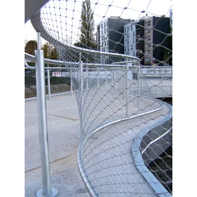 画像 X-TEND balustrade in-fill with border tubes