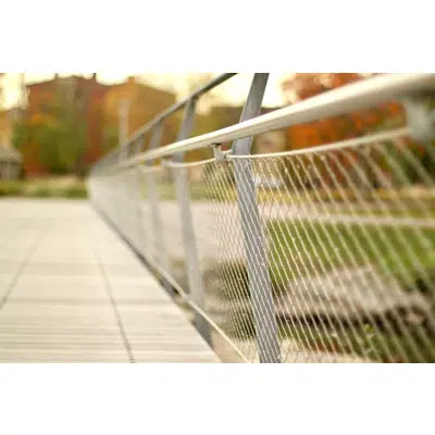 X-TEND balustrade in-fill with border cables图像