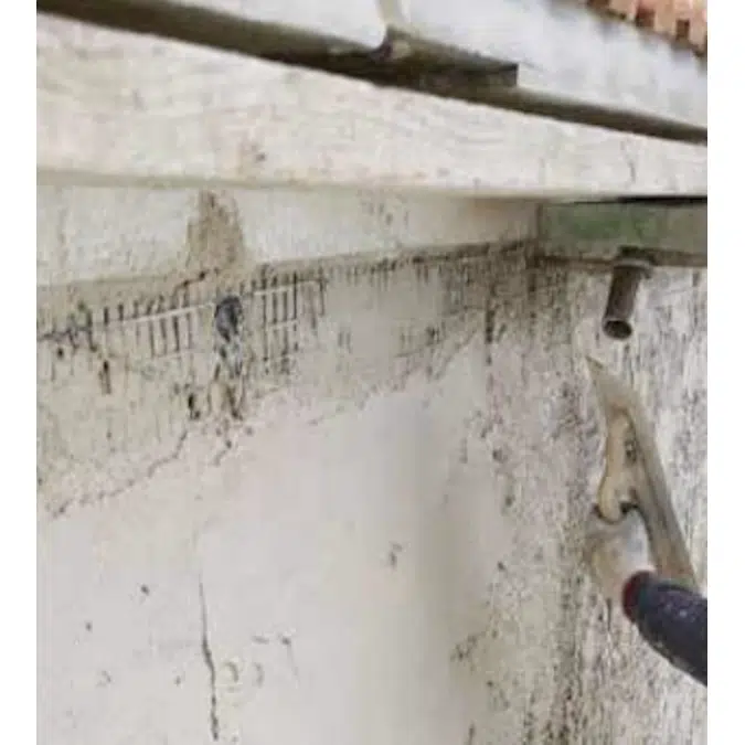FRCM and STG reinforcement systems using Anti-overturning 