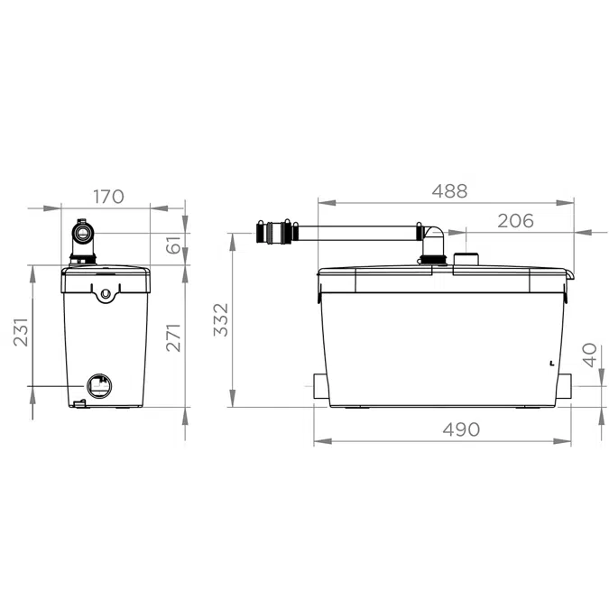 Saniaccess Pump