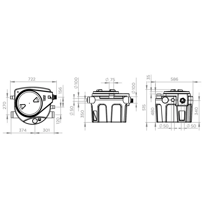 Sanifos 610 - Grey water and Rainwater