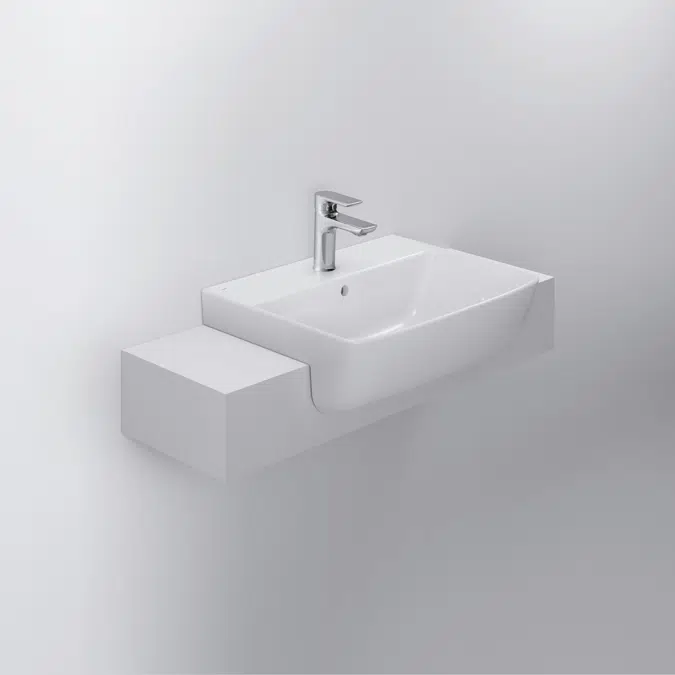 INAX S200 semi-counter basin, 1H, AQ CL0345F1-6DFF0-A