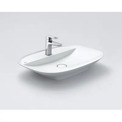 Зображення для INAX CERAFINE Vessel Basin w/ Deck - Squoval CLS640F1-6DF00-A