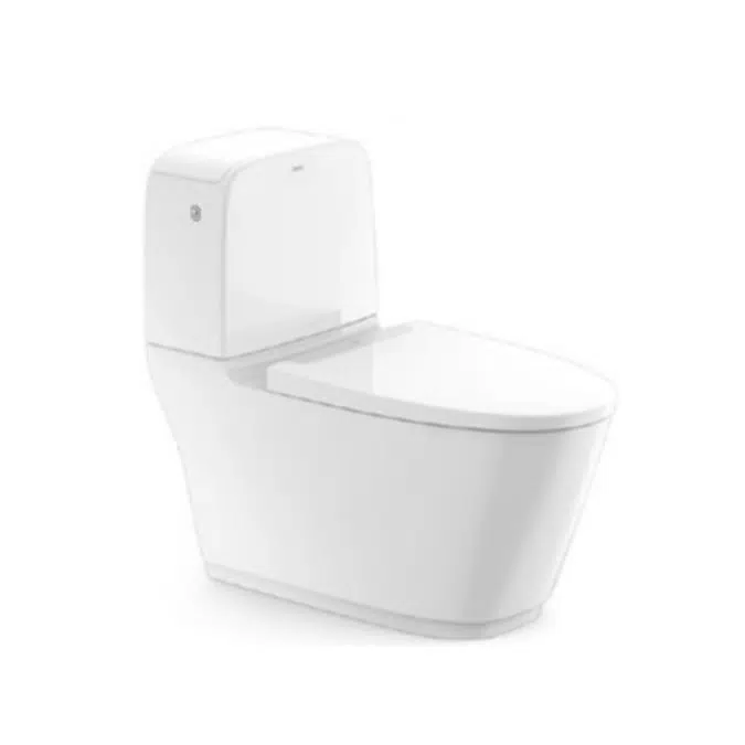 BIM objects - Free download! Sanitary Toilets INAX CC083203-6DFP0-AN ...