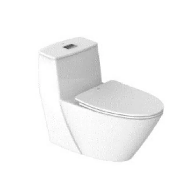 BIM objects - Free download! Sanitary Toilets INAX CC091901-6DFV0-ANB ...