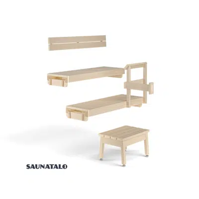 billede til Kaino Sauna Bench