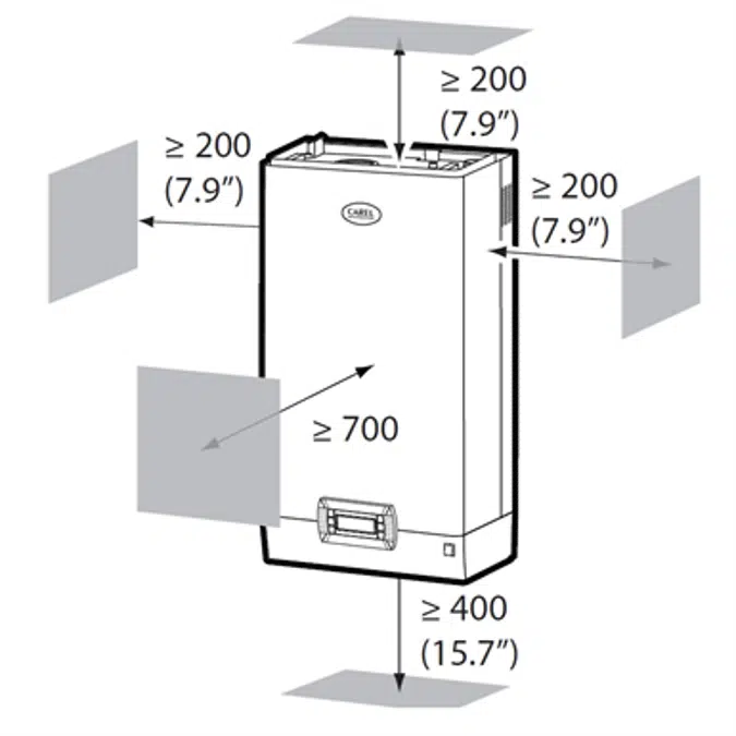 humiSteam immersed electrodes humidifiers