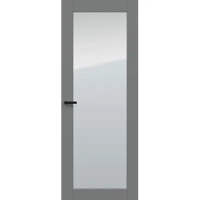 Image for Interior door Form Design with outwards opening hidden I-frame