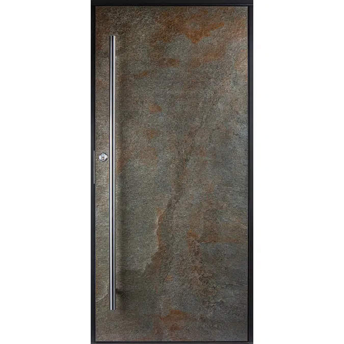 Exterior door BERG 160 Argent