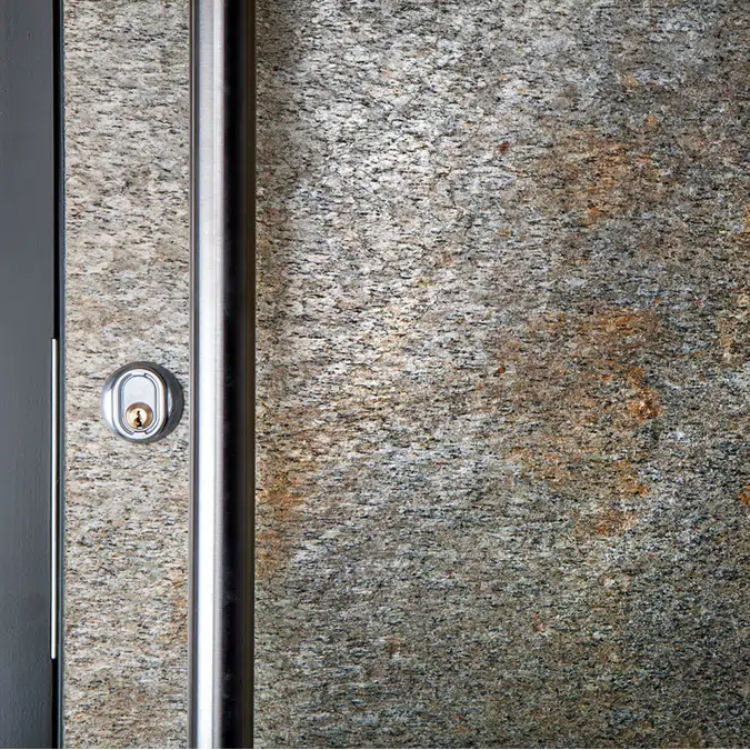 Exterior door BERG 160 Argent