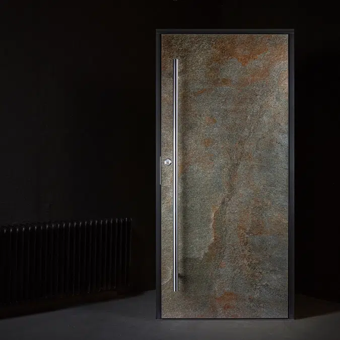 Exterior door BERG 160 Argent