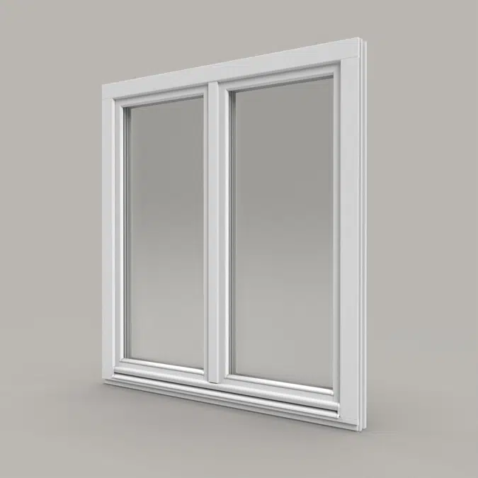 Inwards opening Wooden window, Standard