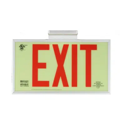 billede til EX Standard Series Luminous Exit Signs