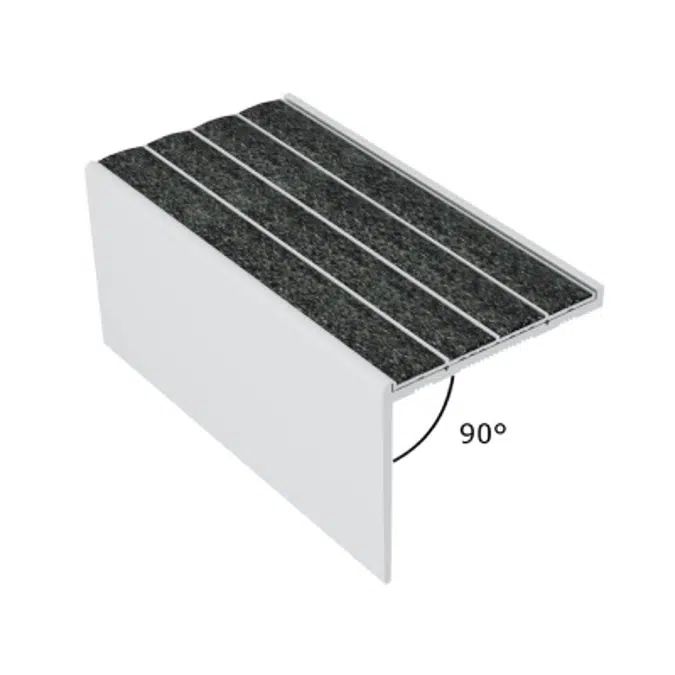 RF7B-N30 Resilient Flooring Non-Slip Stair Nosings