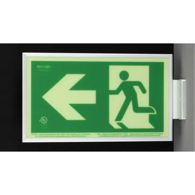 imazhi i RM Standard Series Exit Signs - 75 Ft. Rated Visibility