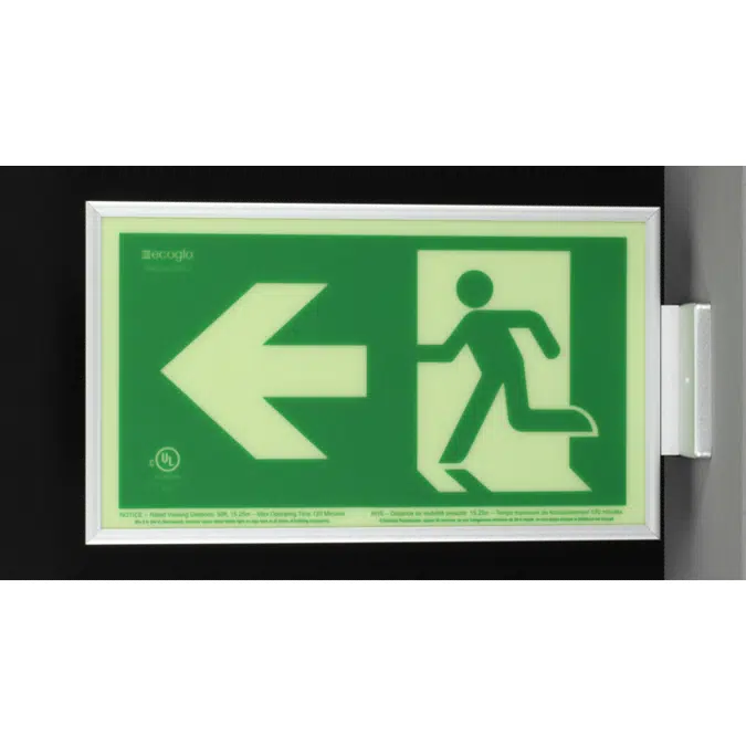 RM Standard Series Exit Signs - 75 Ft. Rated Visibility